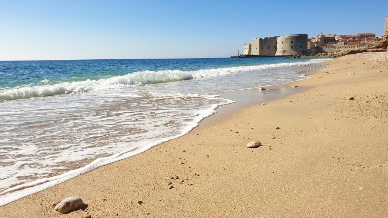 Luxury Beachfront Apartment Banje Dubrovnik Dış mekan fotoğraf